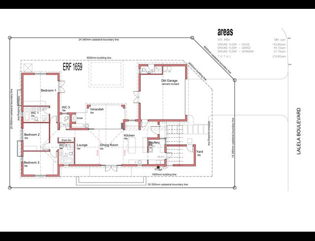 3 BEDROOM FREESTANDING FOR SALE IN LALELA ESTATE